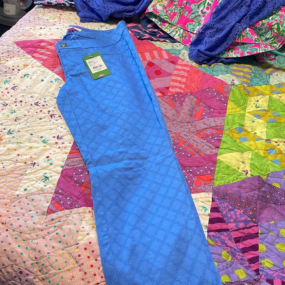 NWT Lilly Pulitzer kelly ankle pant 0
